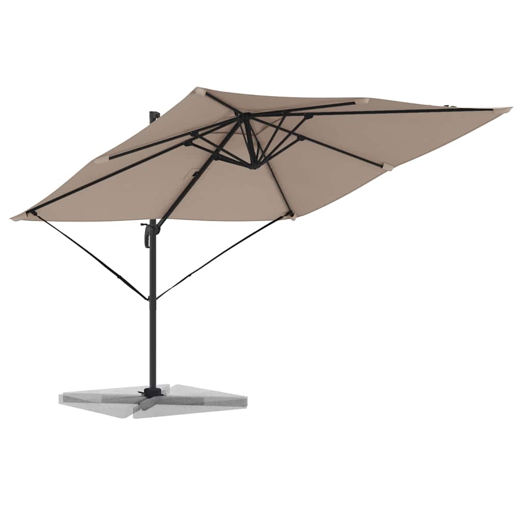 Roma Parasol 286 x 284 x 265 cm Aluminium og Polyester