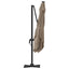 Roma Parasol 286 x 284 x 265 cm Aluminium og Polyester