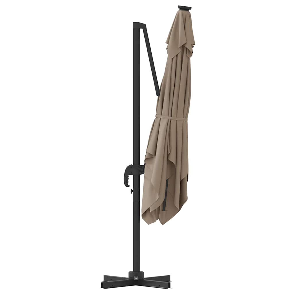Roma Parasol 286 x 284 x 265 cm Aluminium og Polyester