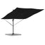 Roma Parasol Sort 286 x 284 x 265 cm Aluminium og Polyester