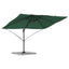 Parasol Grøn 351 x 250 x 260 cm Polyester og Aluminium