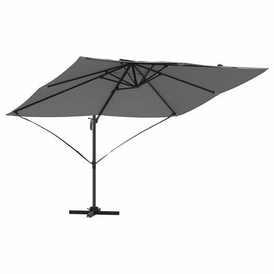 Parasol Antracit 351 x 250 x 260 cm Polyester og Aluminium