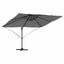Parasol 351 x 250 x 260 cm Polyester og Aluminium Antracit