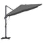 Parasol 351 x 250 x 260 cm Polyester og Aluminium Antracit