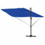 Parasol 351 x 250 x 260 cm Polyester og Aluminium Azurblå