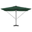 Roma Parasol Grøn 286 x 284 x 270 cm Aluminium og Polyester