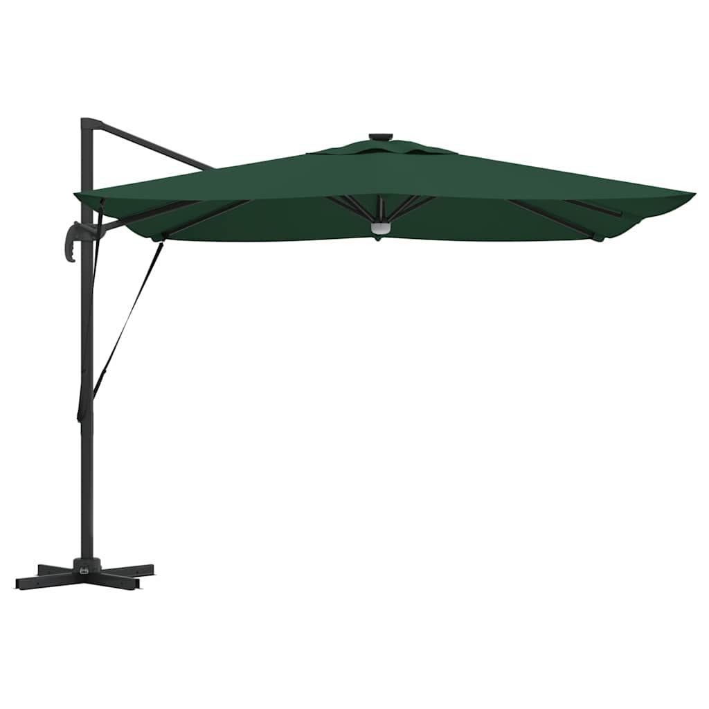 Roma Parasol Grøn 286 x 284 x 270 cm Aluminium og Polyester