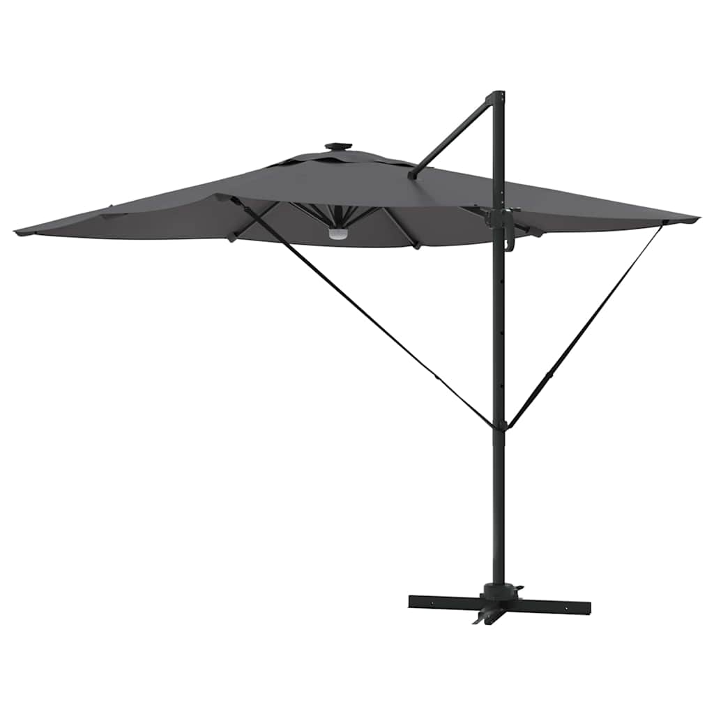 Roma Parasol Antracit 286 x 284 x 270 cm Aluminium og Polyester