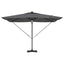 Roma Parasol Antracit 286 x 284 x 270 cm Aluminium og Polyester