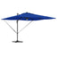 Roma Parasol Blå 286 x 284 x 270 cm Aluminium og Polyester