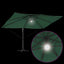 Parasol Grøn 351 x 250 x 253 cm Polyester og Aluminium