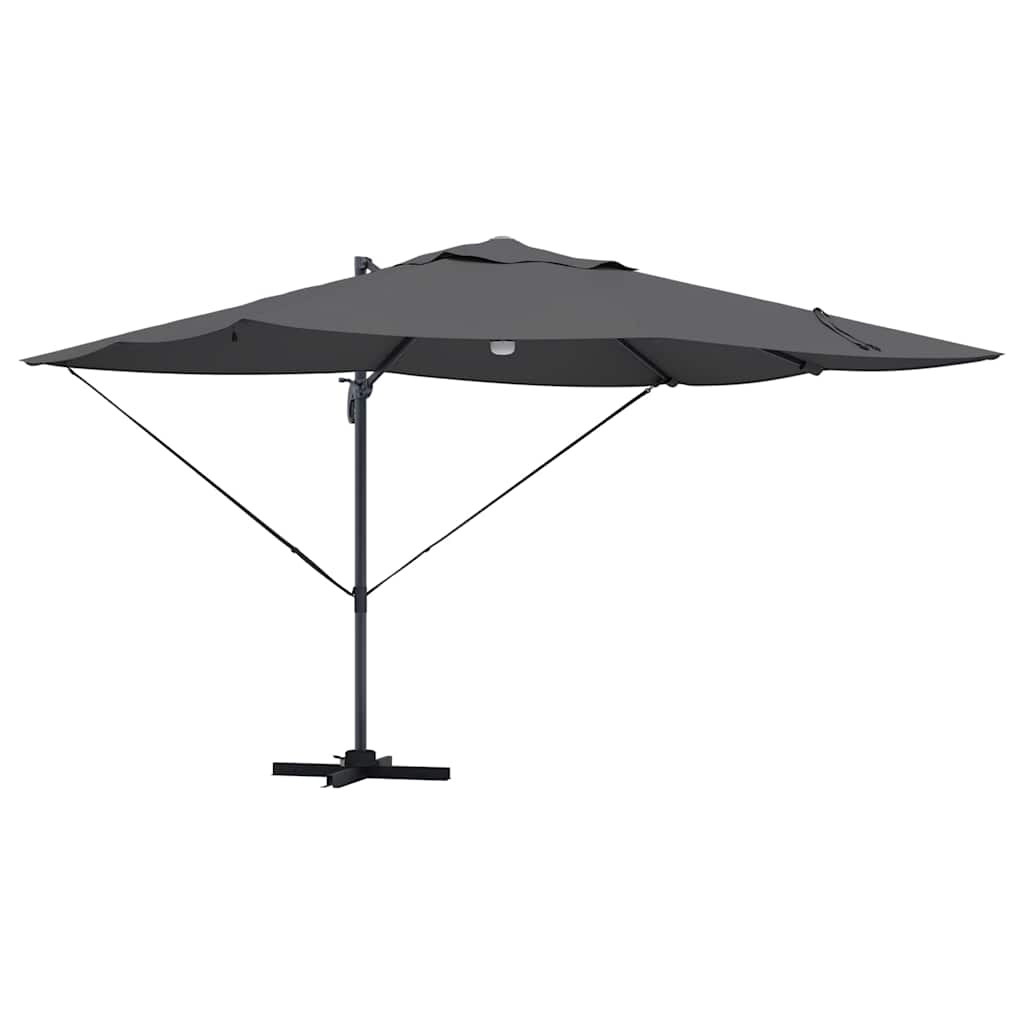 Parasol Antracit 351 x 250 x 253 cm Polyester og Aluminium