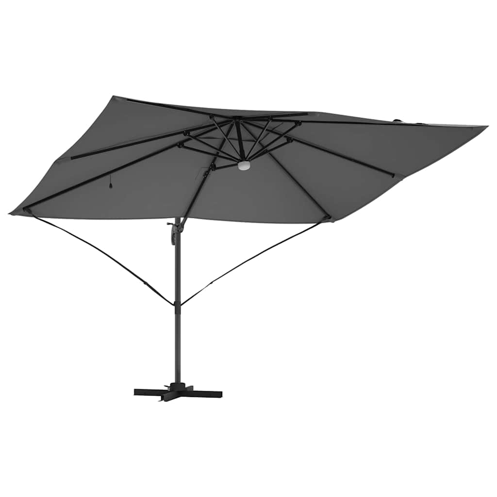 Parasol Antracit 351 x 250 x 253 cm Polyester og Aluminium