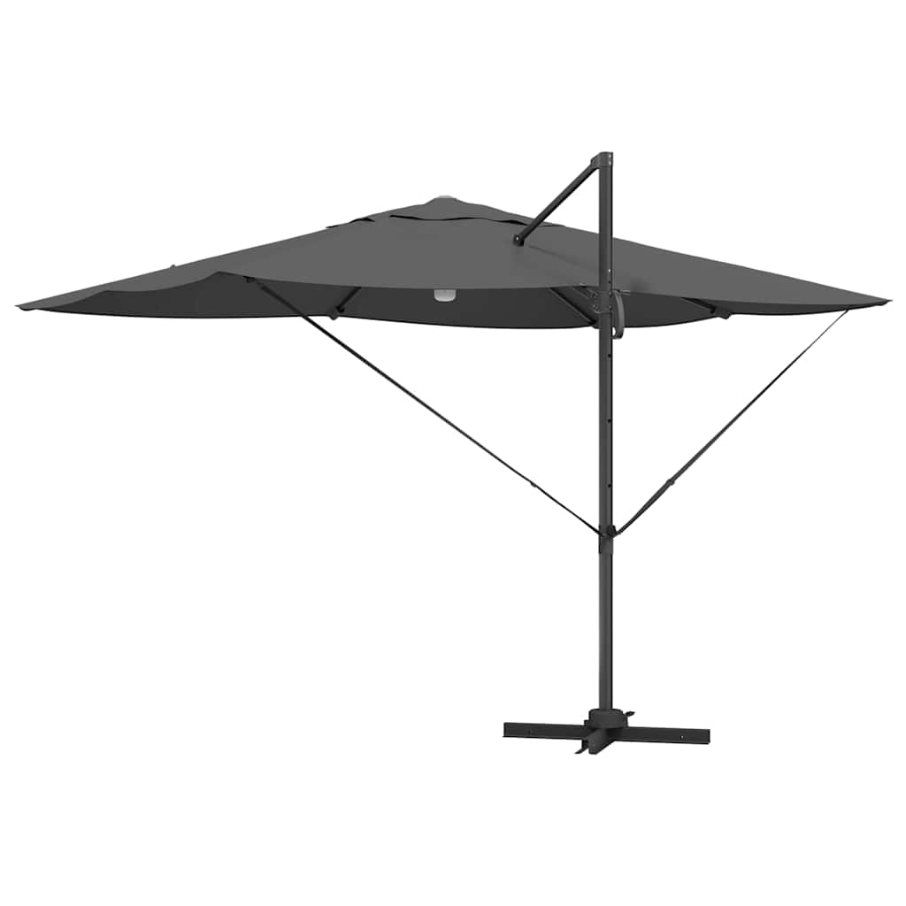 Parasol Antracit 351 x 250 x 253 cm Polyester og Aluminium