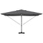 Parasol Antracit 351 x 250 x 253 cm Polyester og Aluminium