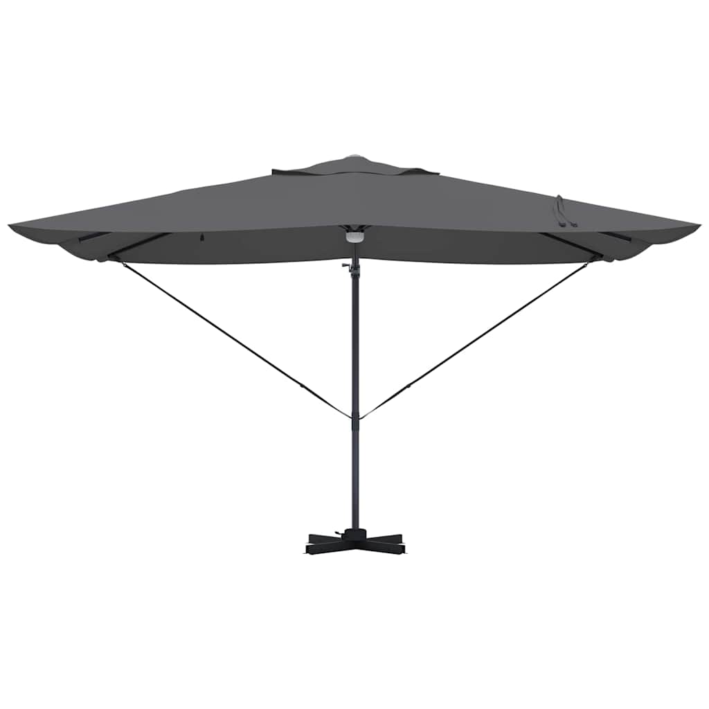 Parasol Antracit 351 x 250 x 253 cm Polyester og Aluminium