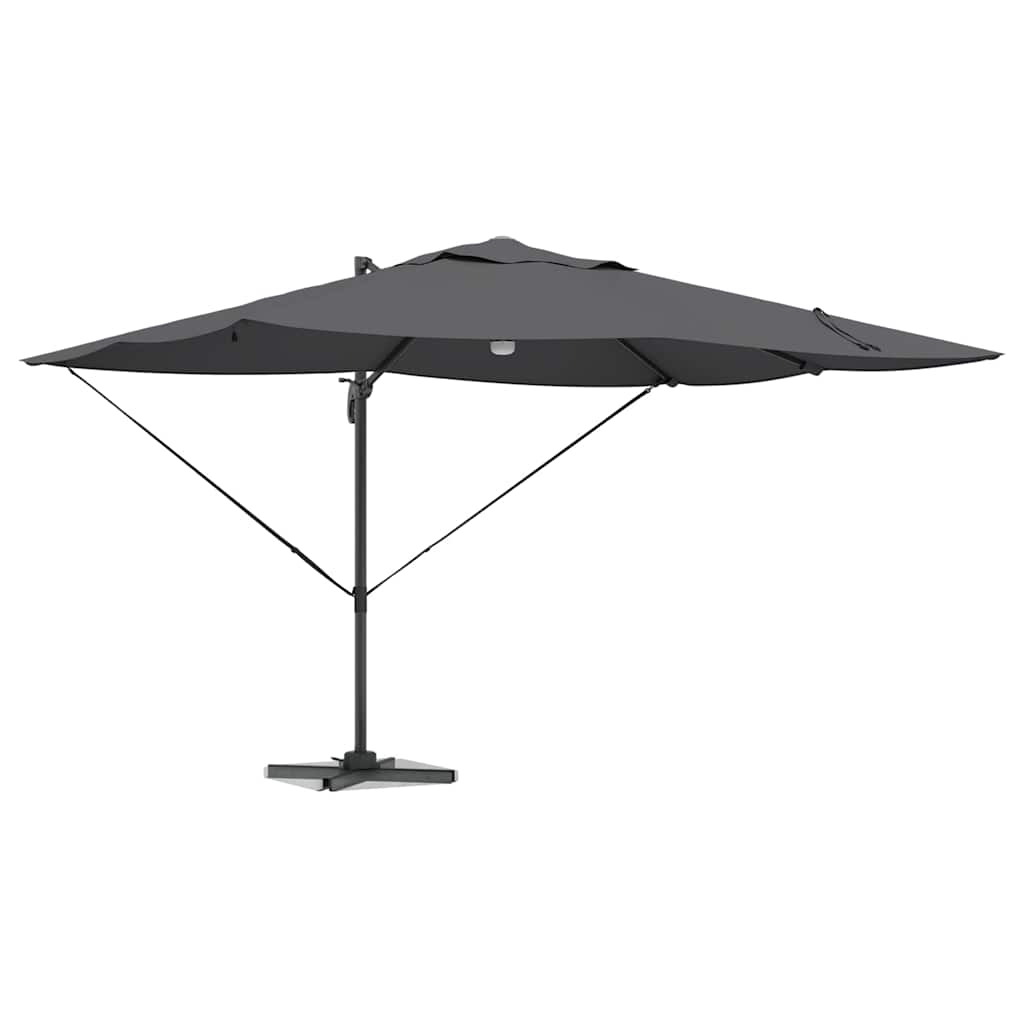Parasol Antracit 351 x 250 x 253 cm Polyester og Aluminium