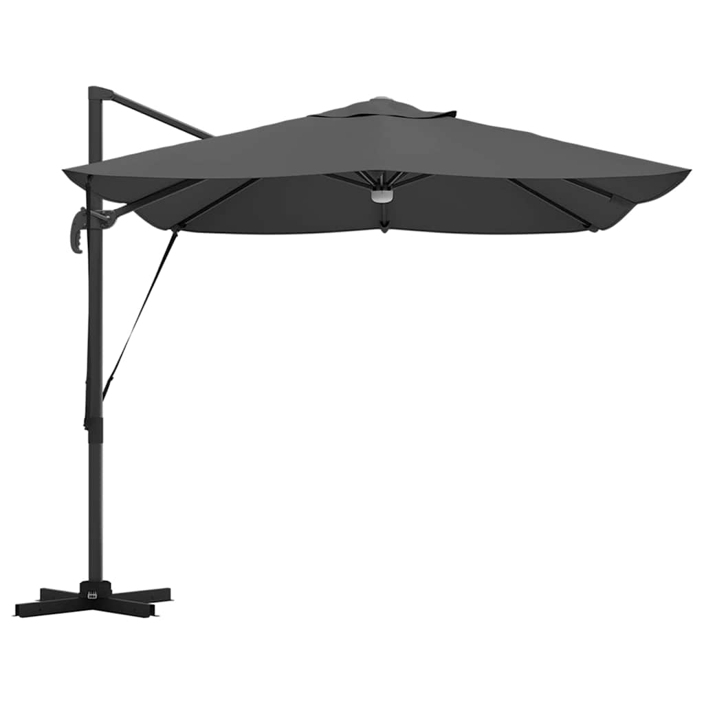 Parasol Antracit 351 x 250 x 253 cm Polyester og Aluminium