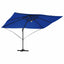 Parasol 351 x 250 x 253 cm Polyester og Aluminium Azurblå