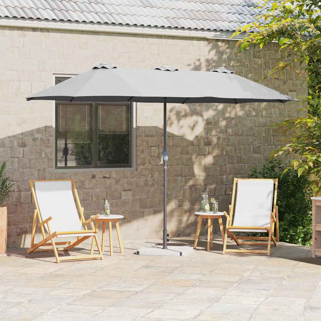 Havesol 370 x 197 x 239 cm Polyester og Aluminium Sandfarvet