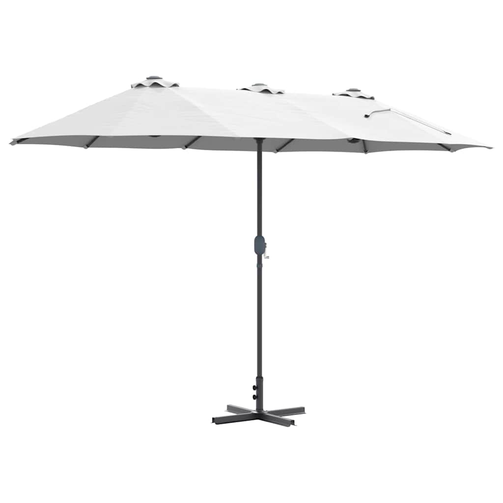 Havesol 370 x 197 x 239 cm Polyester og Aluminium Sandfarvet
