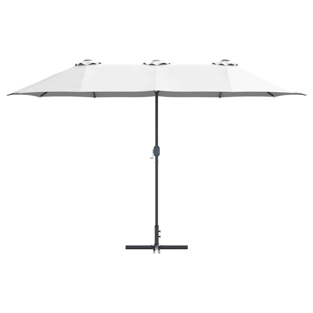 Havesol 370 x 197 x 239 cm Polyester og Aluminium Sandfarvet