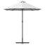 Havesol Sandfarvet 370 x 197 x 239 cm Polyester og Aluminium