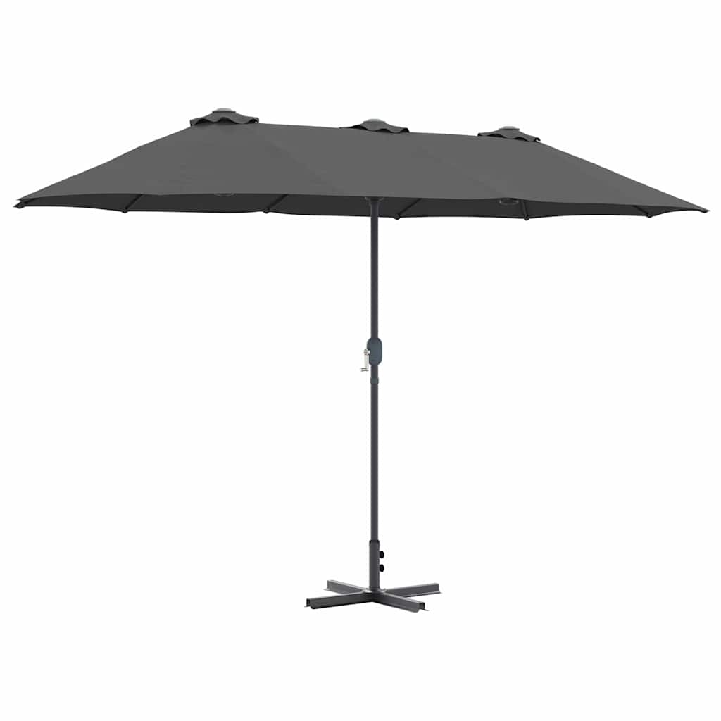 Havesol 370 x 197 x 239 cm Polyester og Aluminium Antracit