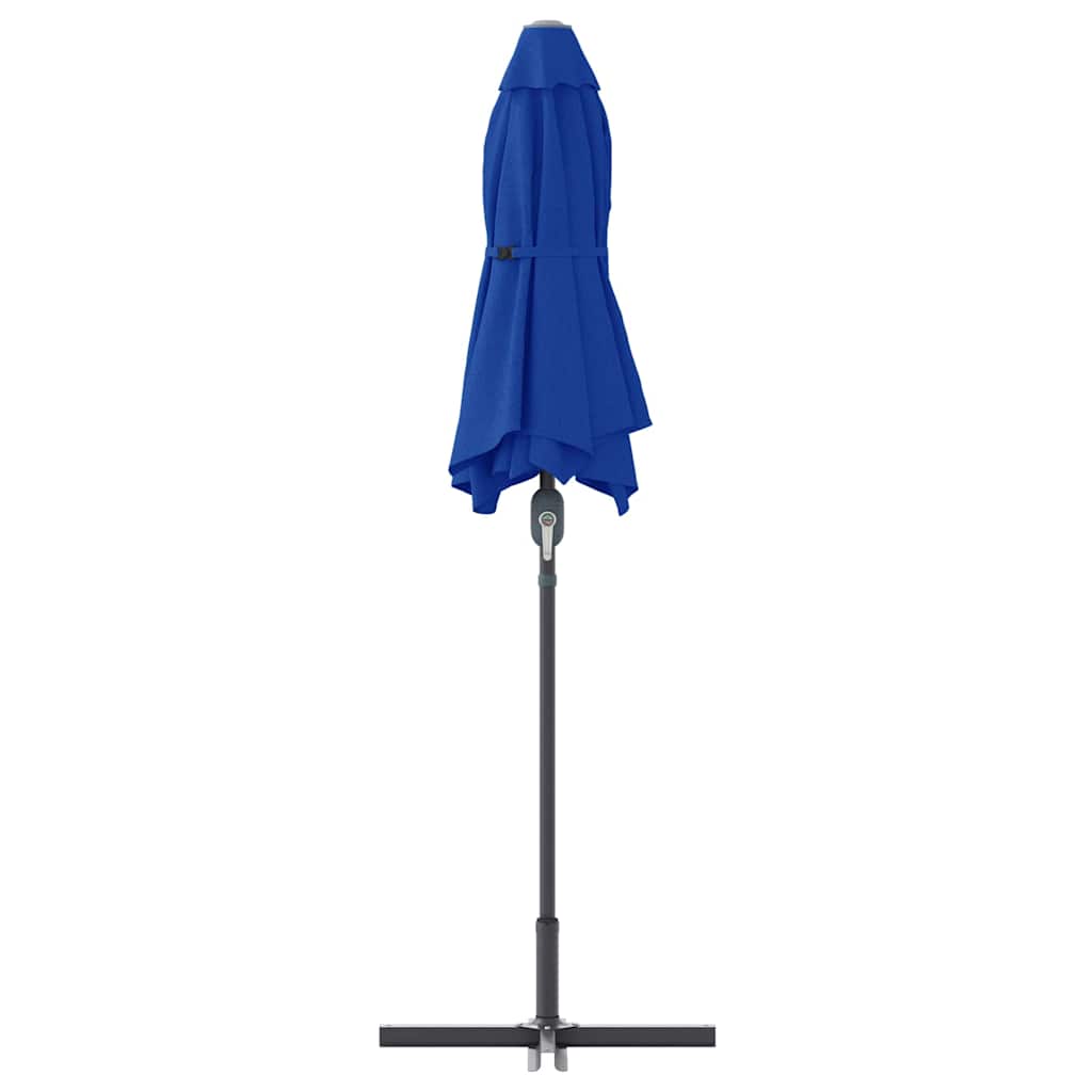 Havesol 370 x 197 x 239 cm Polyester og Aluminium Azurblå