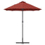 Havesol Terrakotta 370 x 197 x 239 cm Polyester og Aluminium