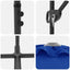 Parasol 372 x 198 x 243 cm Polyester og Aluminium Azurblå