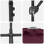 Parasol Bordeaux Rød 372 x 198 x 243 cm Polyester og Aluminium