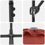 Parasol Terrakotta 372 x 198 x 243 cm Polyester og Aluminium