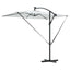 Parasol Sandfarvet 294 x 200 x 270 cm Polyester og Aluminium