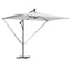 Parasol Sandfarvet 294 x 200 x 270 cm Polyester og Aluminium