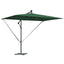 Parasol Grøn 294 x 200 x 270 cm Polyester og Aluminium