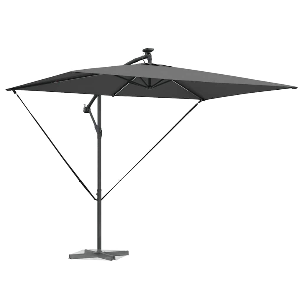 Parasol 294 x 200 x 270 cm Polyester og Aluminium Antracit