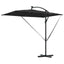 Parasol Sort 294 x 200 x 270 cm Polyester og Aluminium