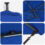 Parasol 294 x 200 x 270 cm Polyester og Aluminium Azurblå