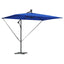 Parasol 294 x 200 x 270 cm Polyester og Aluminium Azurblå