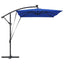 Parasol 294 x 200 x 270 cm Polyester og Aluminium Azurblå