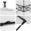 Parasol Sandfarvet 249 x 249 x 250 cm Polyester og Aluminium