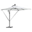 Parasol Sandfarvet 249 x 249 x 250 cm Polyester og Aluminium