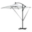 Parasol Sandfarvet 249 x 249 x 250 cm Polyester og Aluminium