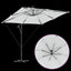 Parasol Sandfarvet 249 x 249 x 250 cm Polyester og Aluminium