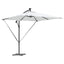Parasol Sandfarvet 249 x 249 x 250 cm Polyester og Aluminium