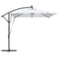 Parasol Sandfarvet 249 x 249 x 250 cm Polyester og Aluminium