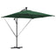 Parasol Grøn 249 x 249 x 250 cm Polyester og Aluminium
