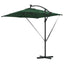 Parasol Grøn 249 x 249 x 250 cm Polyester og Aluminium