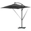 Parasol Antracit 249 x 249 x 250 cm Polyester og Aluminium
